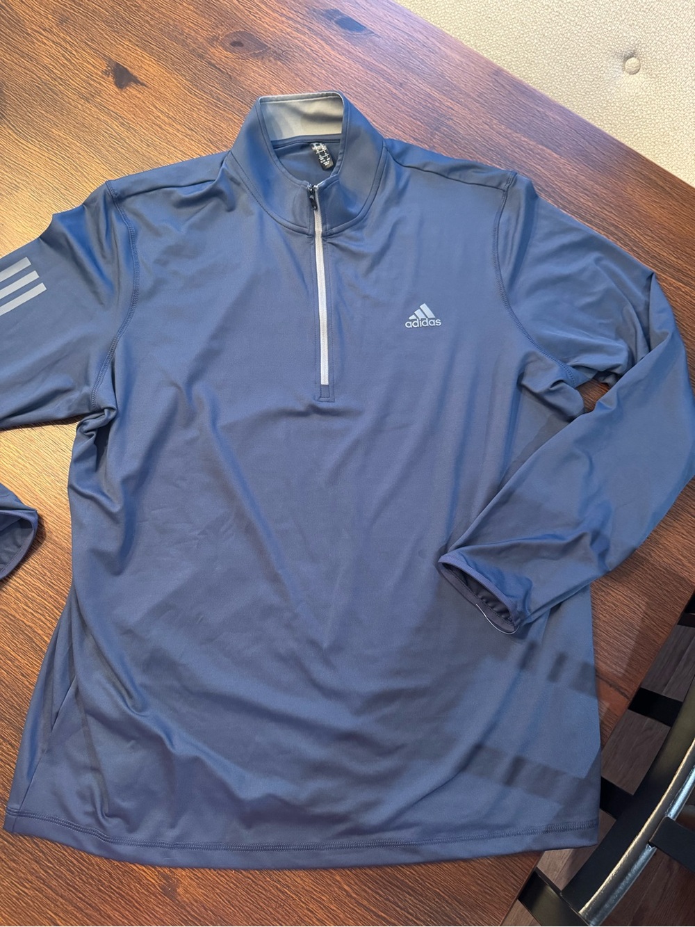 Adidas Men’s Navy 1/4 Zip Performance Golf Jacket NWOT Size XL